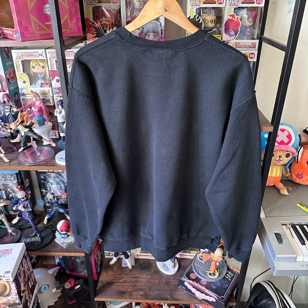 Def Leppard Pyromania Sweatshirt Black Rock Band Graphic Size L - Picture 3 of 9